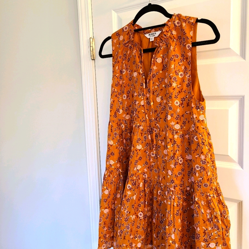NWOT BB Dakota Sunny Disposition Dress in Papaya